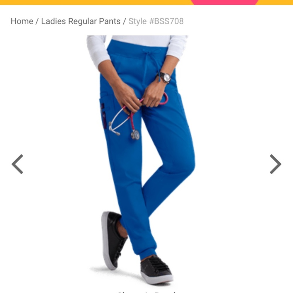 UA and Wonderwink Royal jogger and top